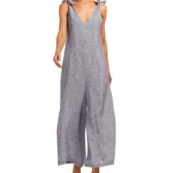 Vitamin A Pants - Vitamin A Swimwear MARINA Jumpsuit Cover Up